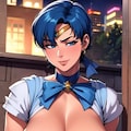 美熟女戦士セーラーマーキュリー 3枚目