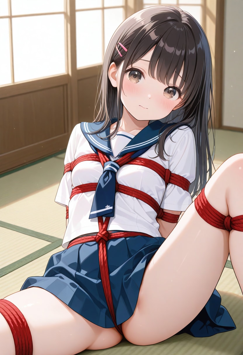 黒髪の美少女(R-15)(398)