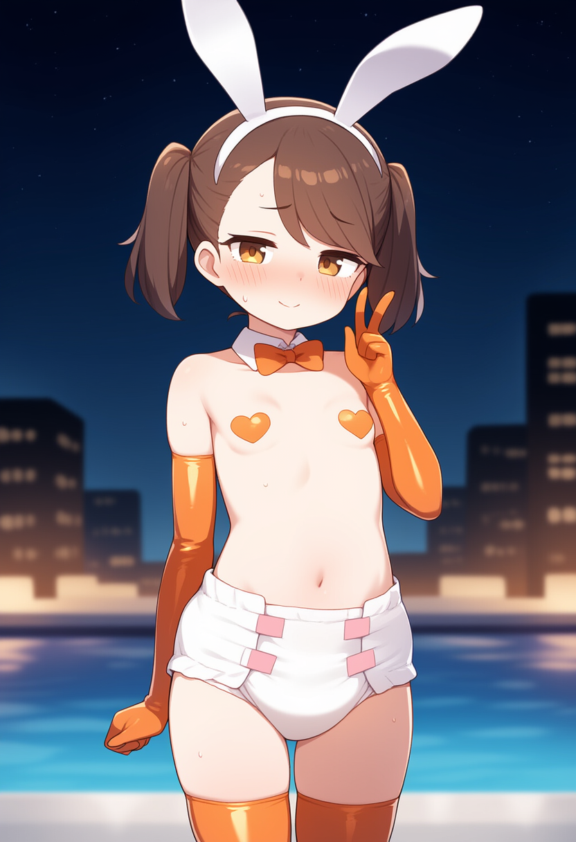 おむつ逆バニー