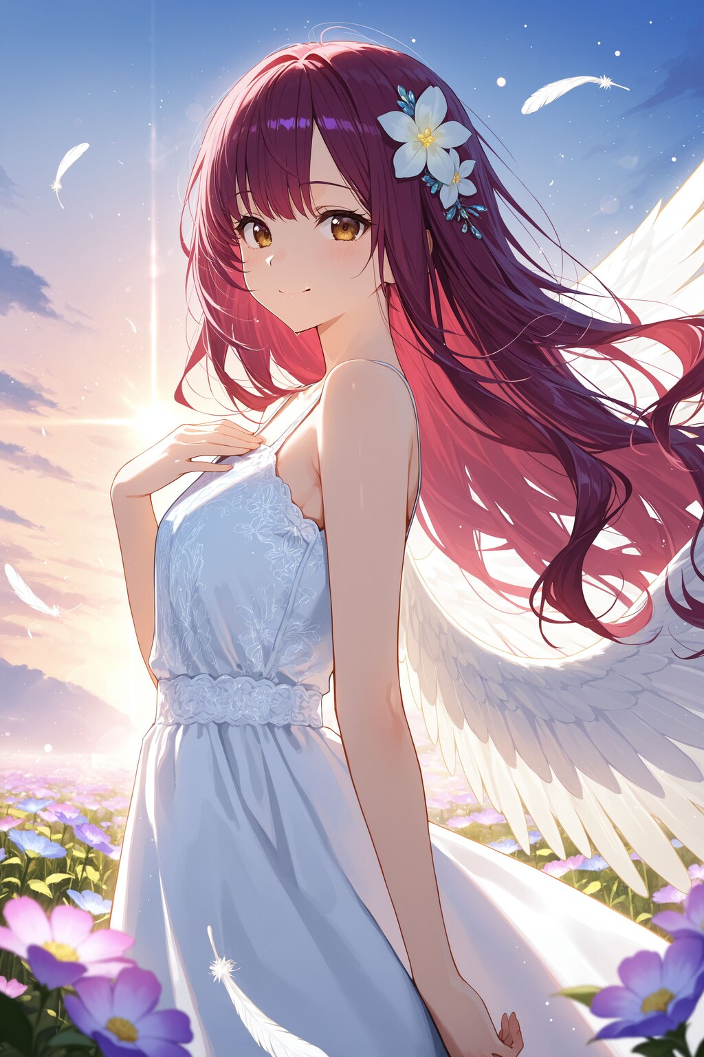 天使さん頑張ります