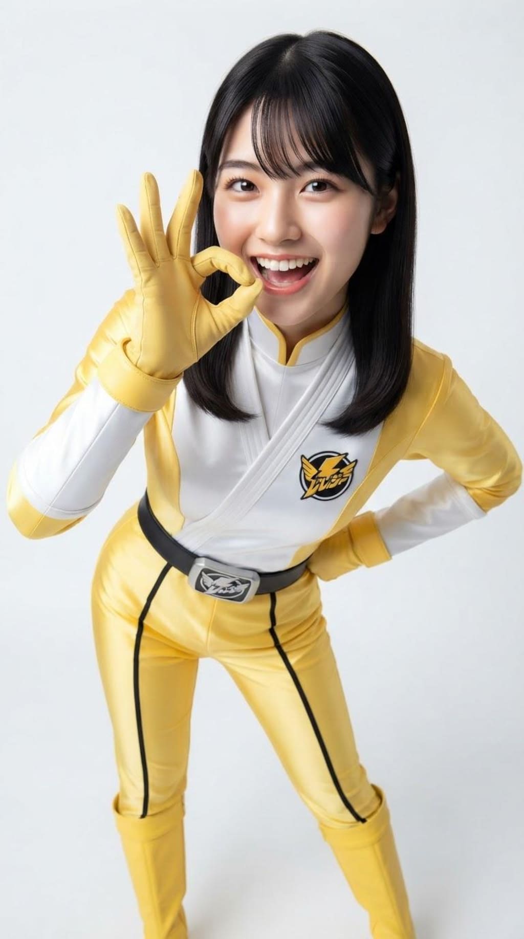 戦隊ヒロイン　ジェスチャー
