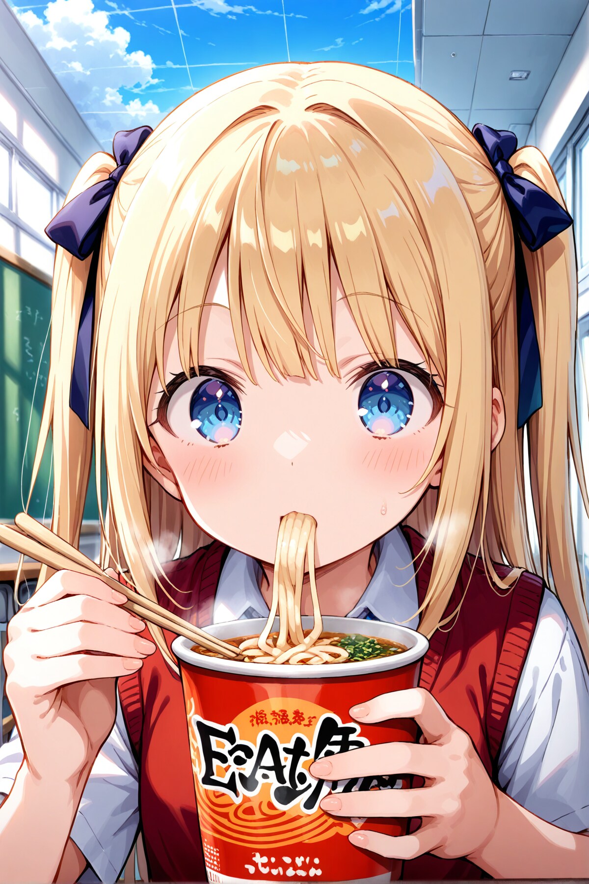 ラーメン食べる | の人気AIイラスト・グラビア