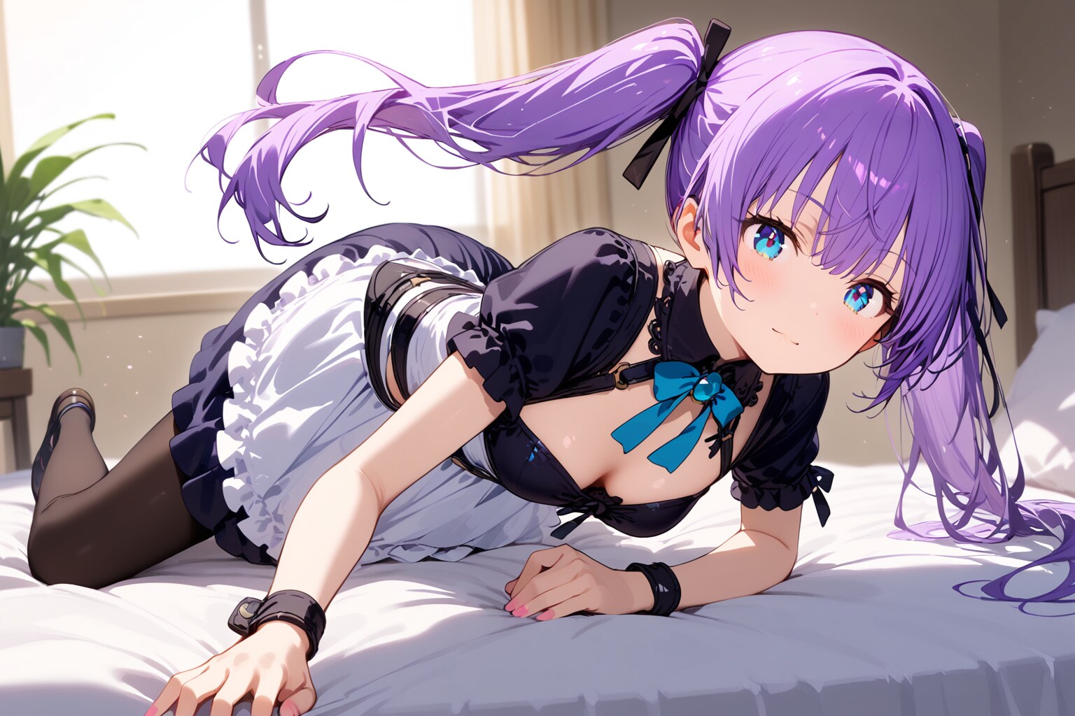 紫髪250828 | の人気AIイラスト・グラビア