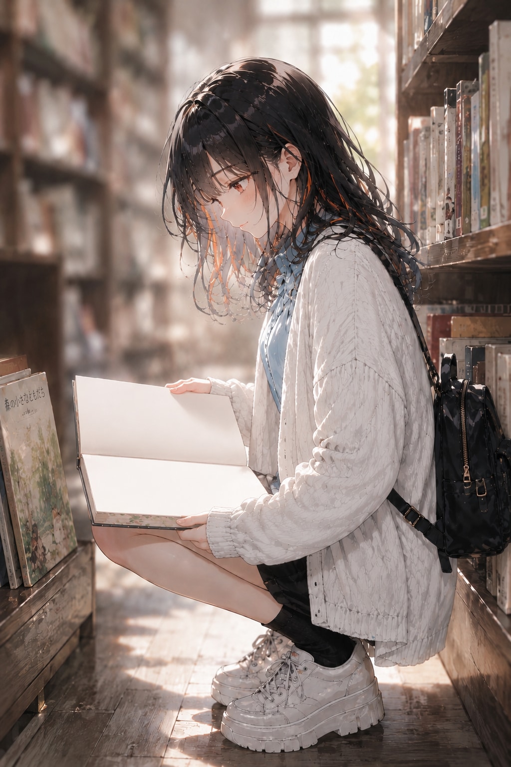 続・図書館で見かけた少女