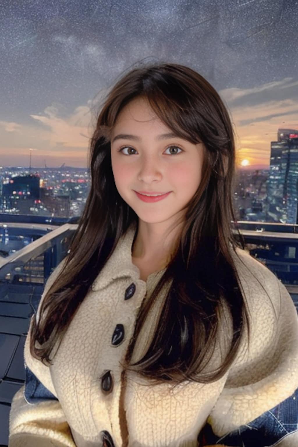 美少女ポートレート