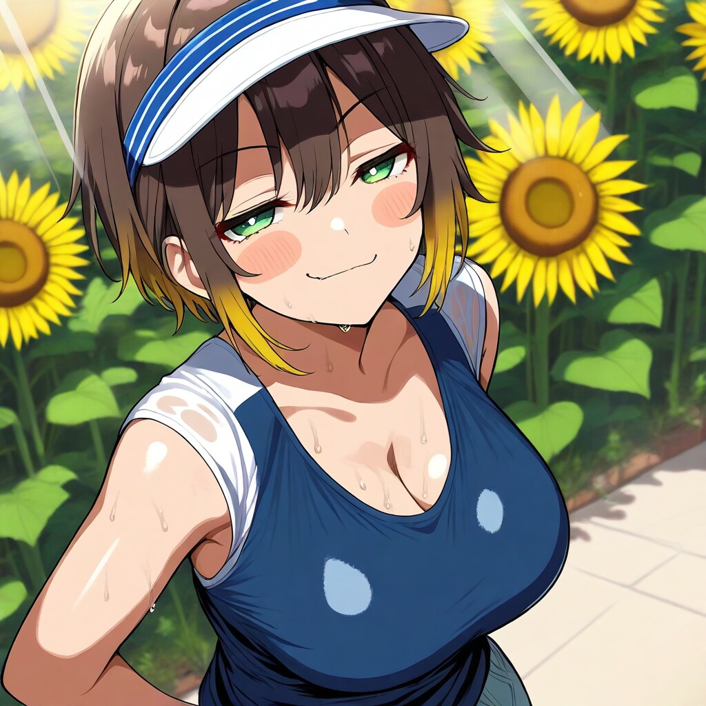 149 向日葵にも負けないボーイッシュ