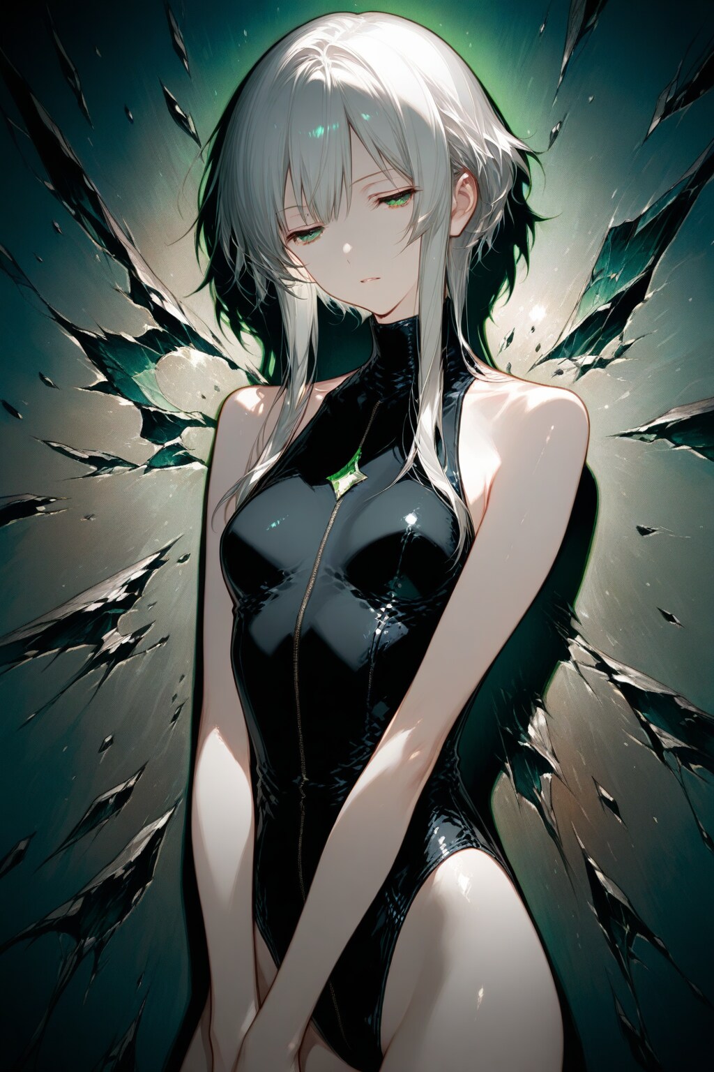 ジト目