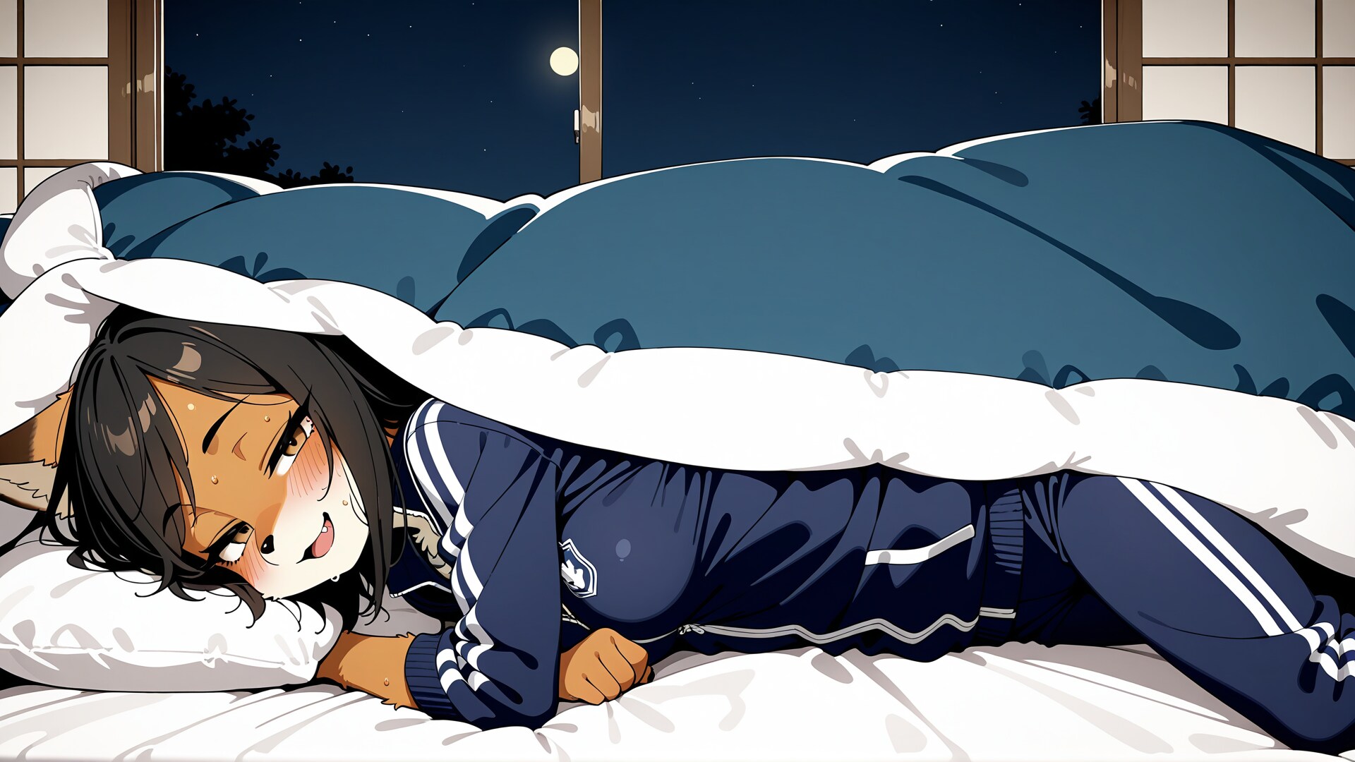 何かがおきそうな修学旅行の夜