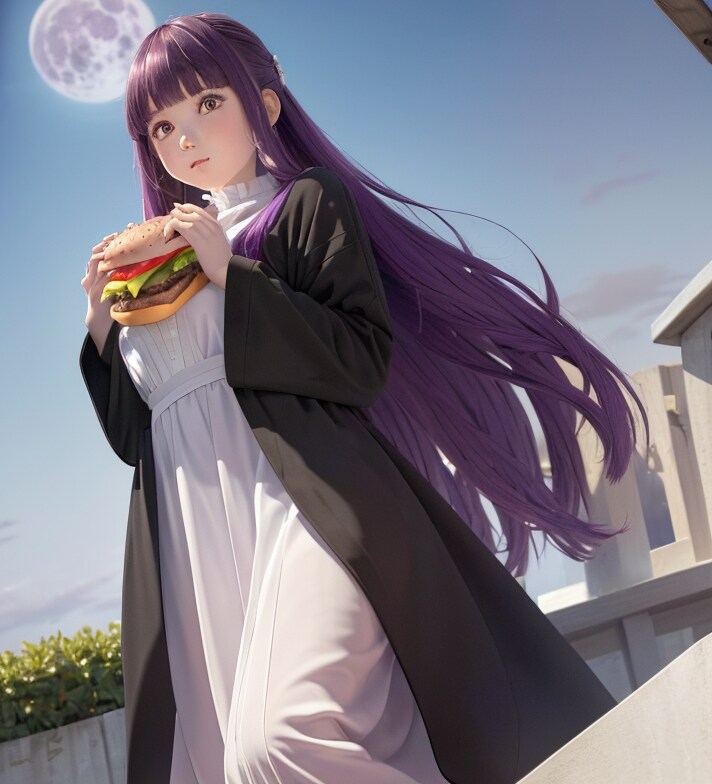歴史上で最も多くのバーガーを頬張った魔法使い①