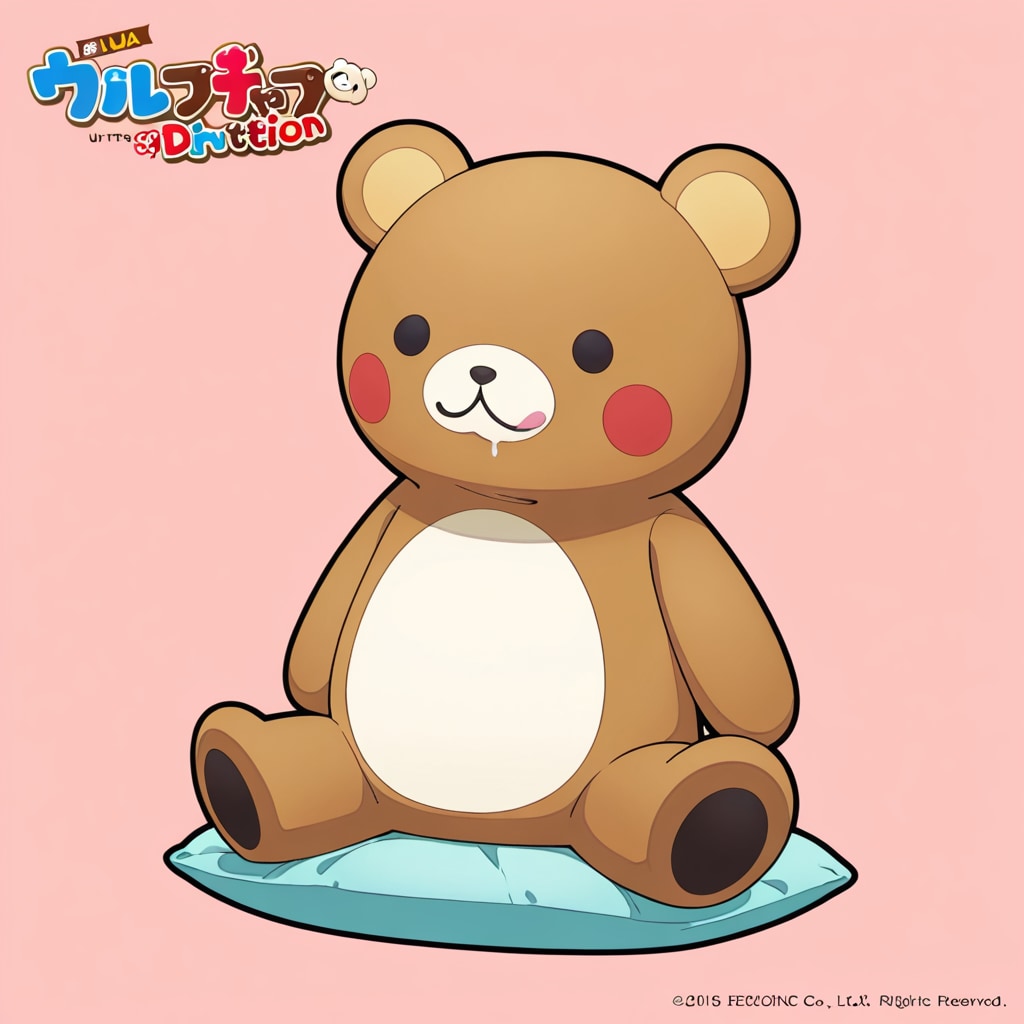 リラックスしてるクマ