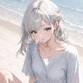 【Private】白雪 | Sandy Beach 01 2枚目
