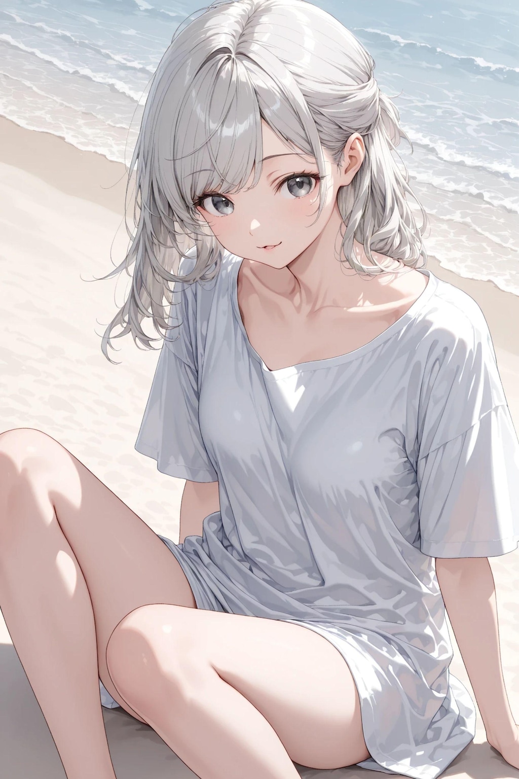 【Private】白雪 | Sandy Beach 01