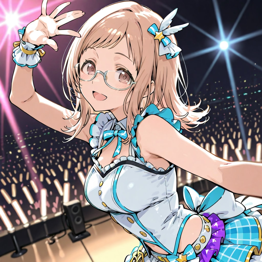 眼鏡っ娘櫻木真乃