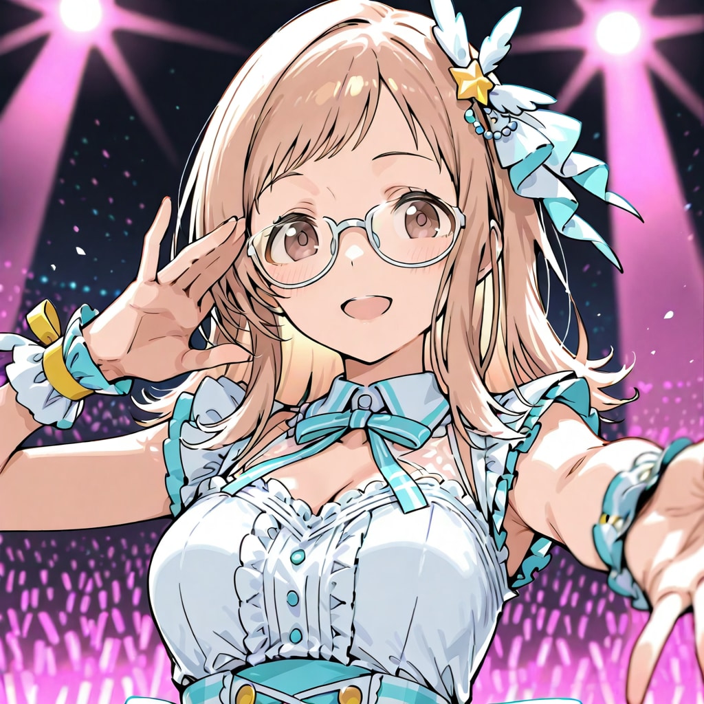 眼鏡っ娘櫻木真乃