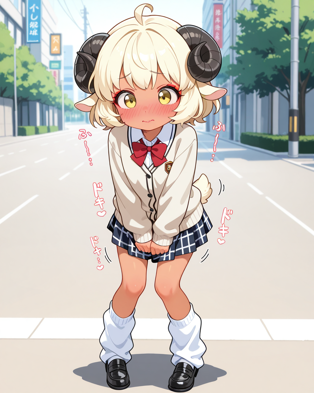 へ、平成のお、女の子は、こ、こんな格好をしてたのですか・・・？？？