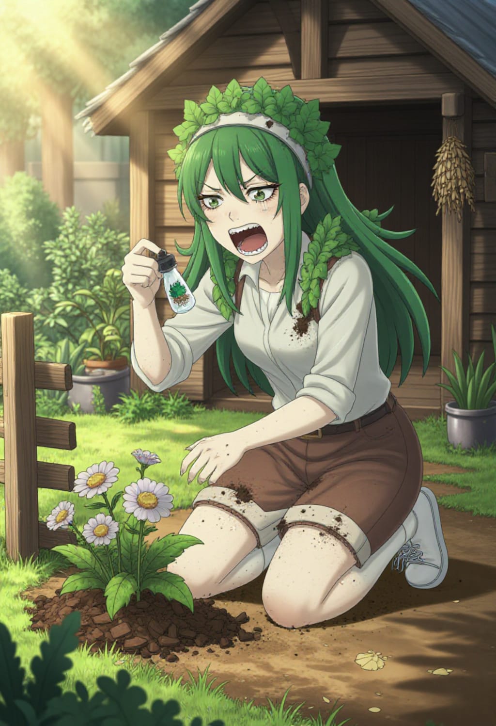 【ZIT擬人化】その45. マンドラゴラ