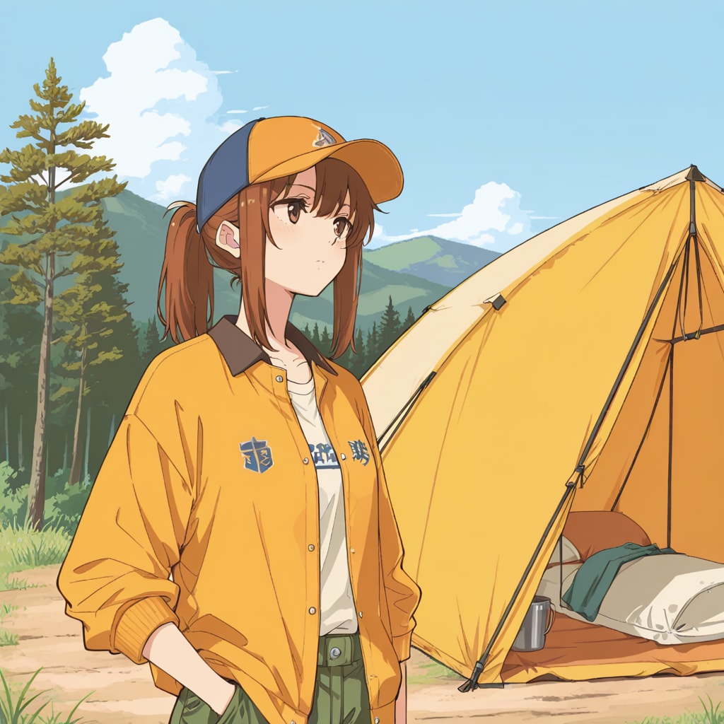 キャンプ少女