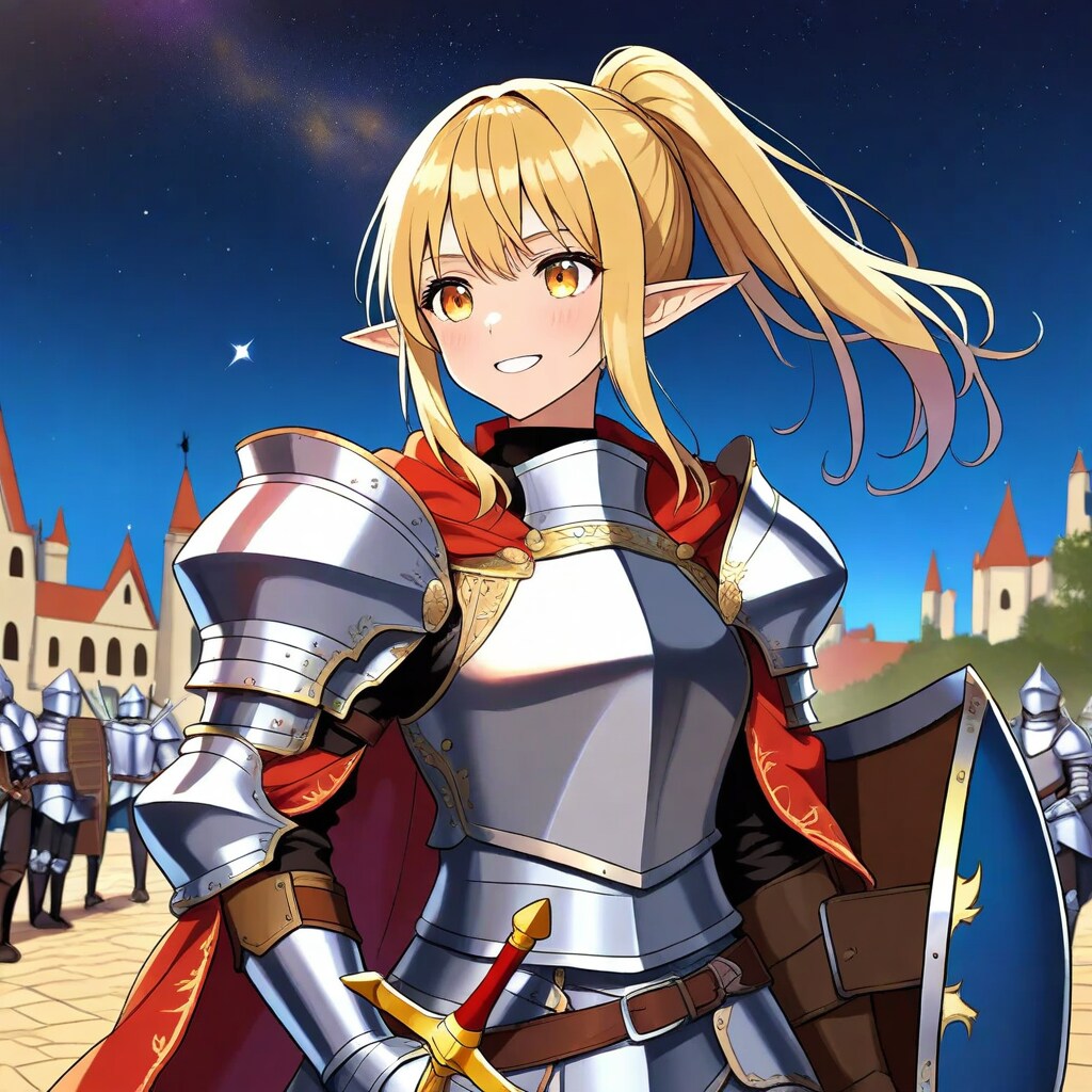 エルフの戦士 | の人気AIイラスト・グラビア