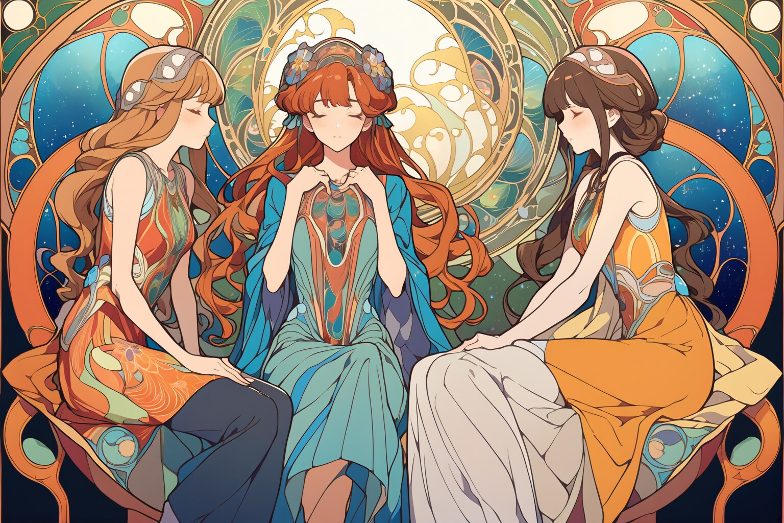 art nouveau/2 | の人気AIイラスト・グラビア
