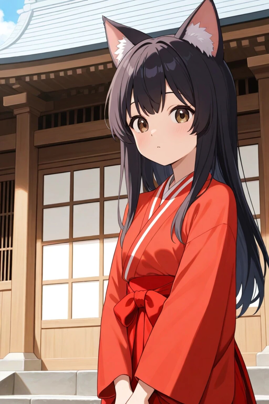 虎鼠神社ケモ耳