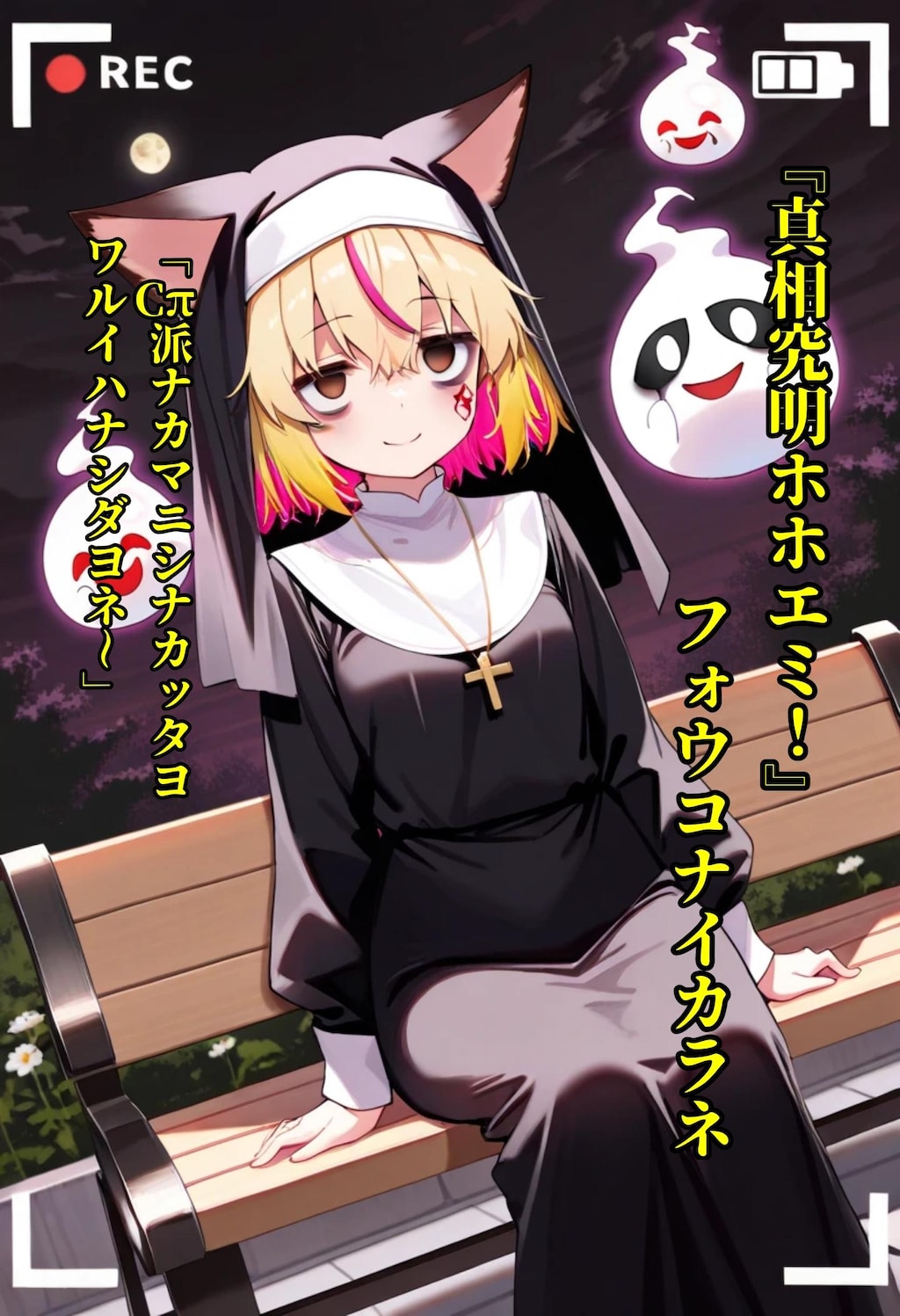 #オキツネ探索神社『真相究明ホホエミ！』【ニャンノ世界】