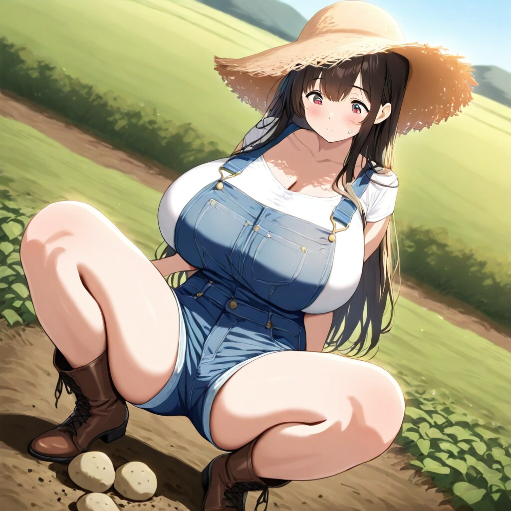 おいもほりの日。