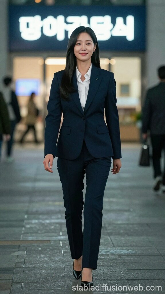 韓国女刑事李智賢（イ・ジヒョン）のロッテワールド遊覧