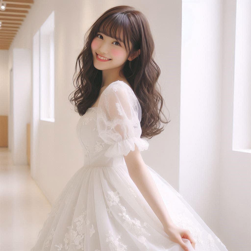 白ワンピな少女