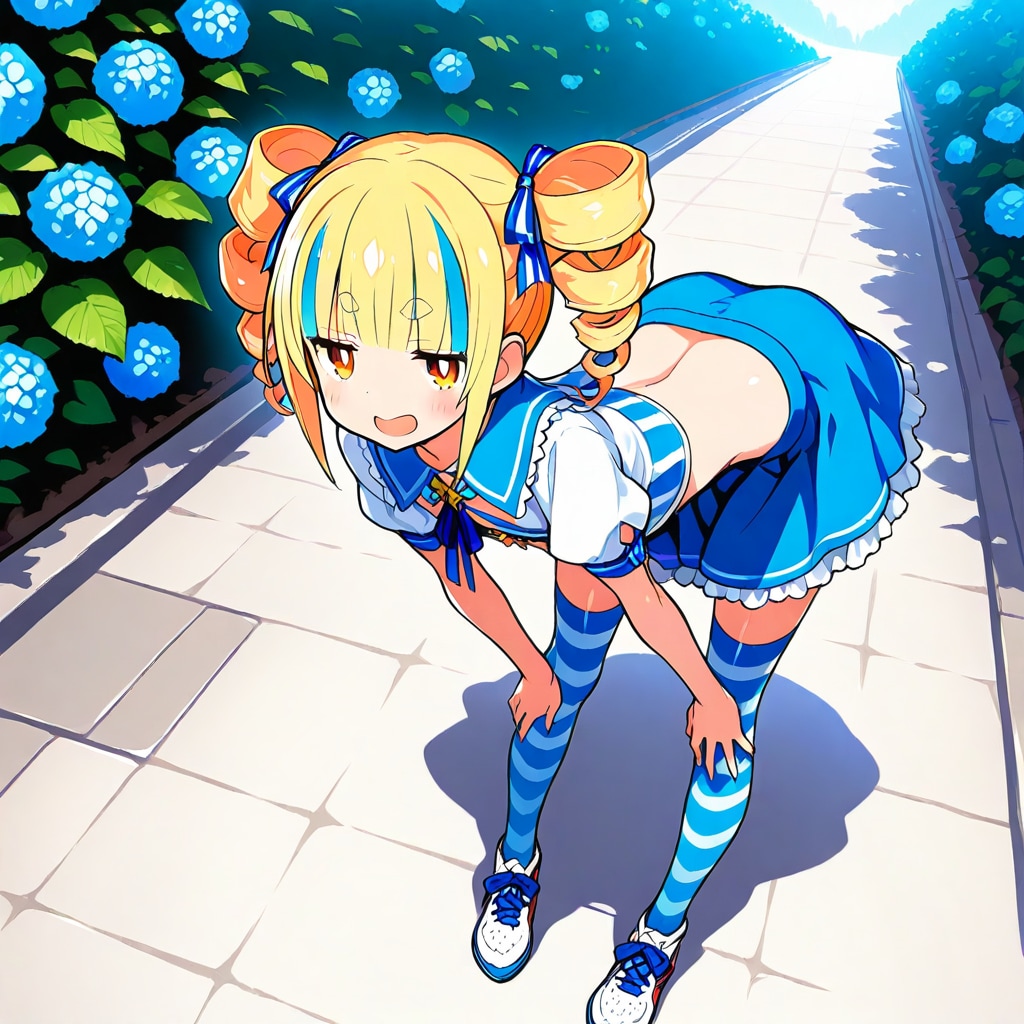 金髪ツインドリルっ子