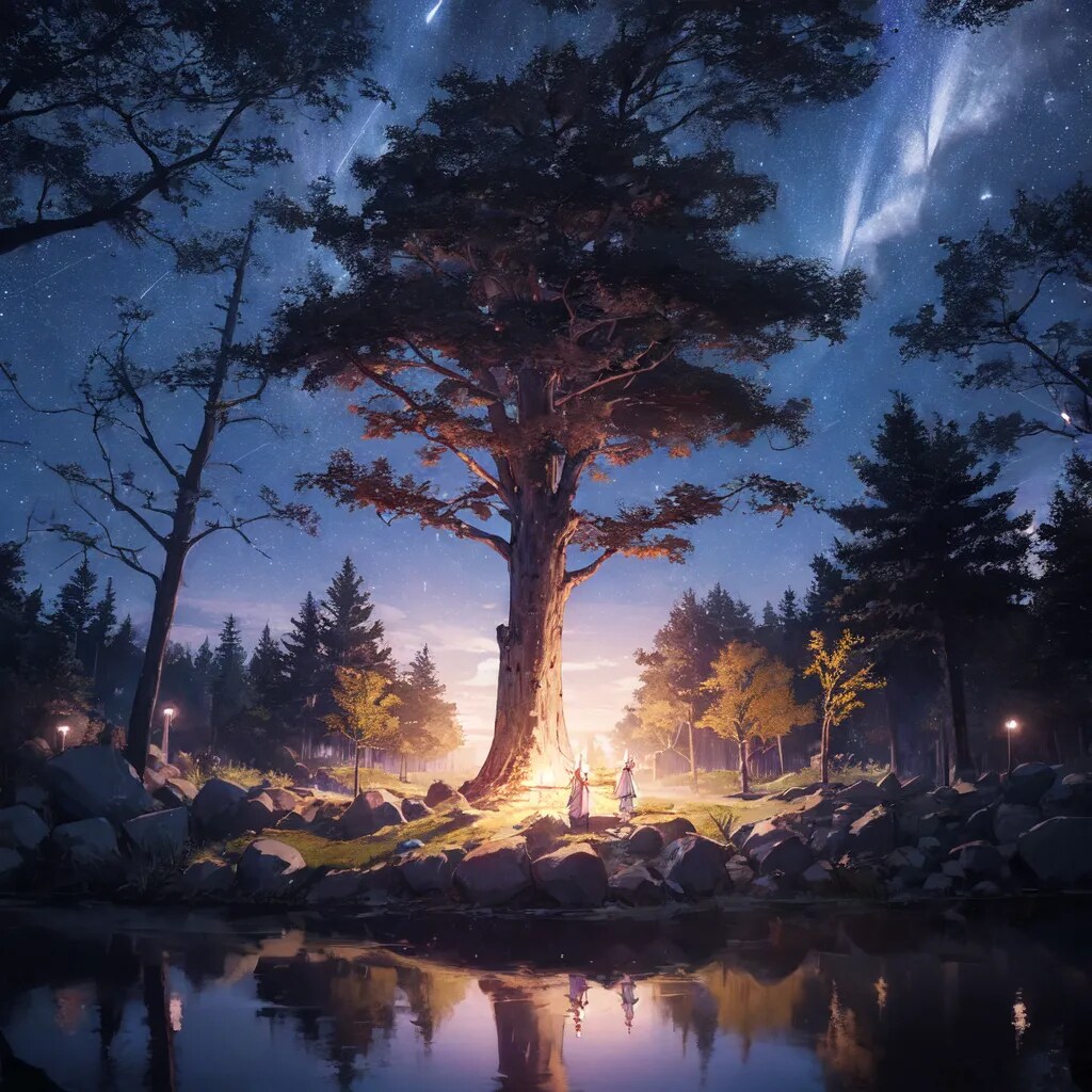 森と星
