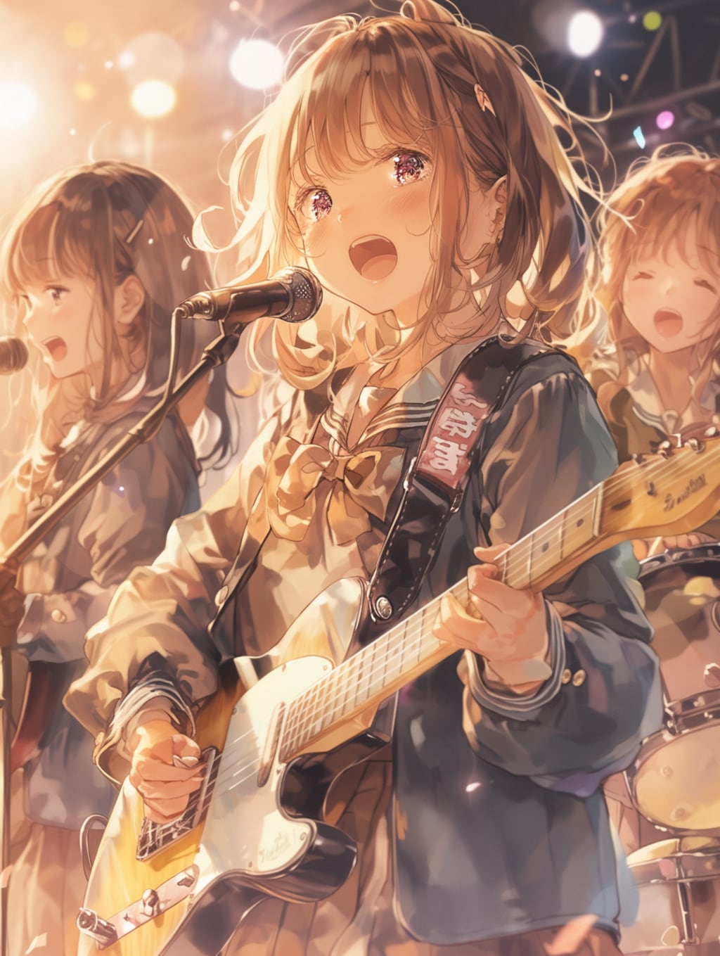 ガールズバンド。