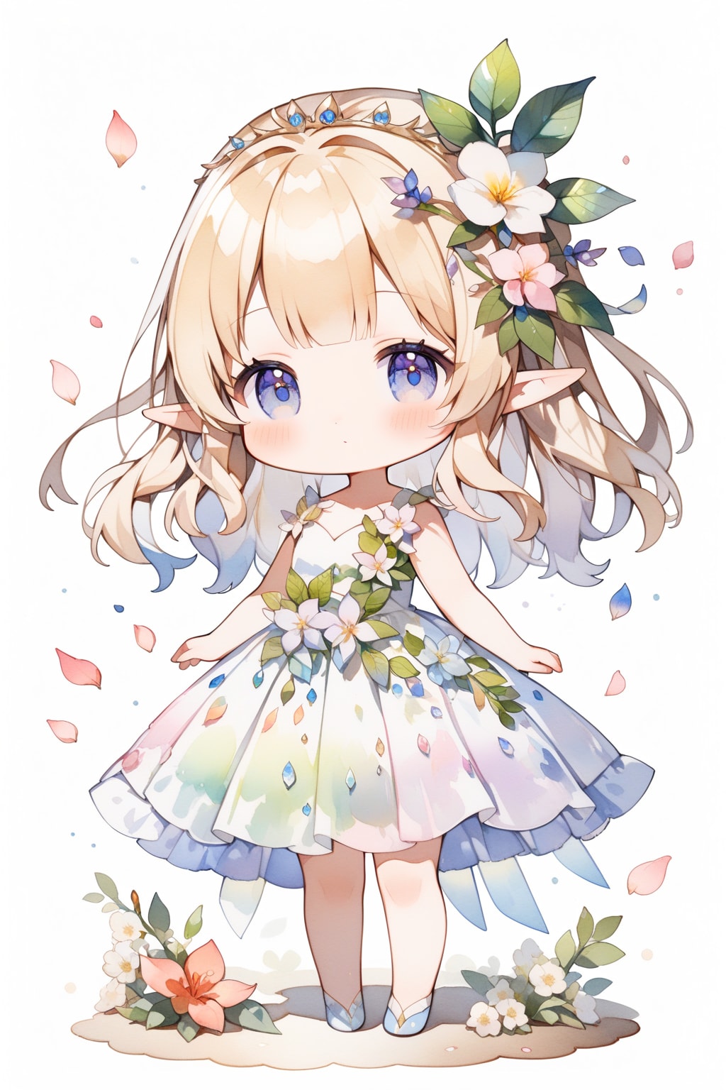 ファンタジー国のエルフたち