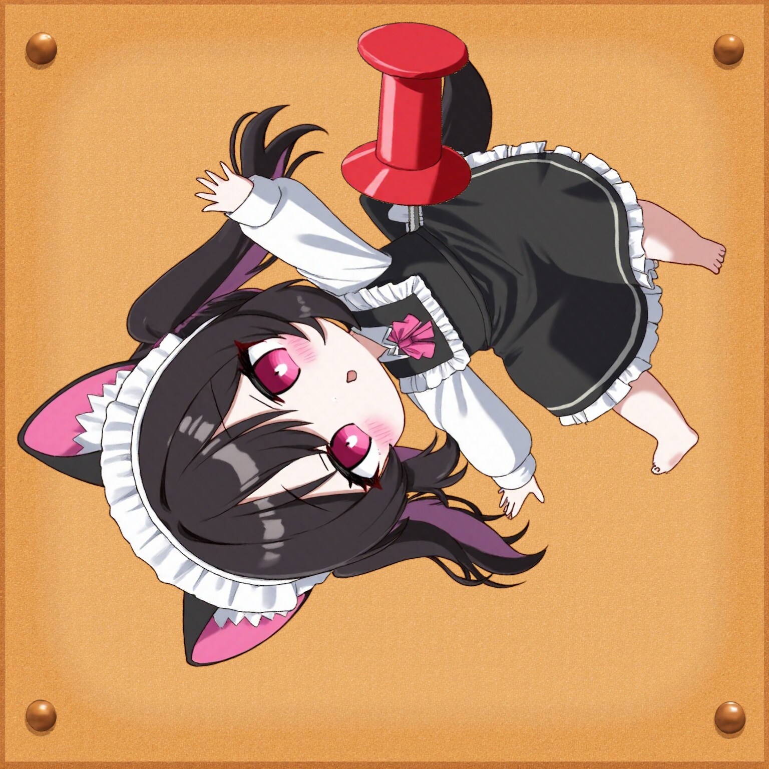 ピン止めヤミちゃん