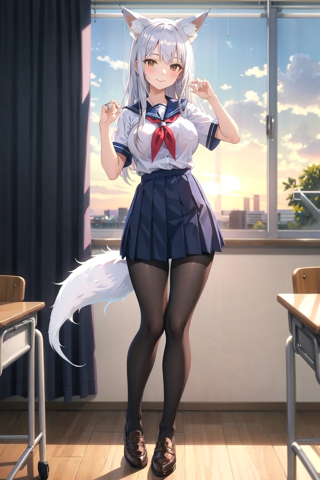 黒タイツ作品です