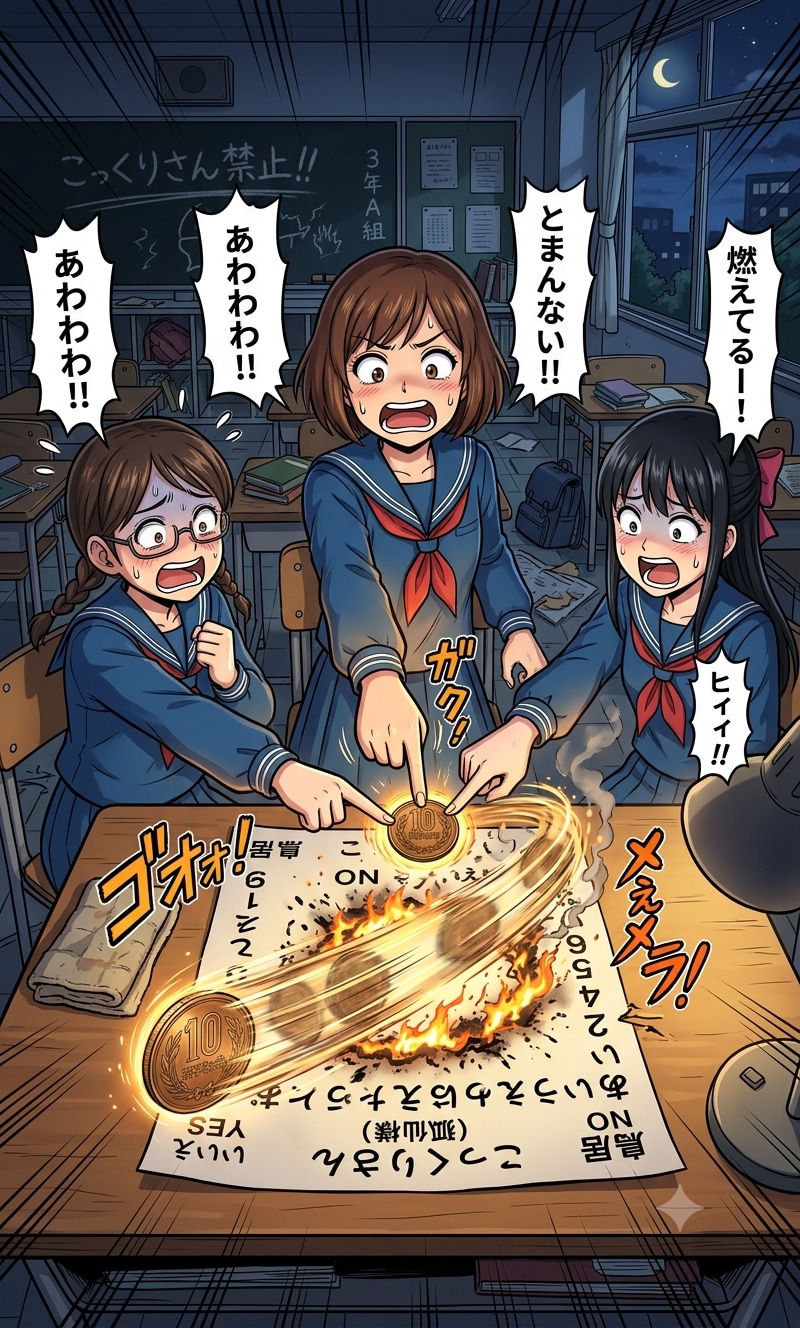 【こっくりさん】円周率を聞いてみた