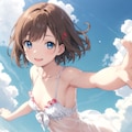 白いサンドレスは透ける 10枚目