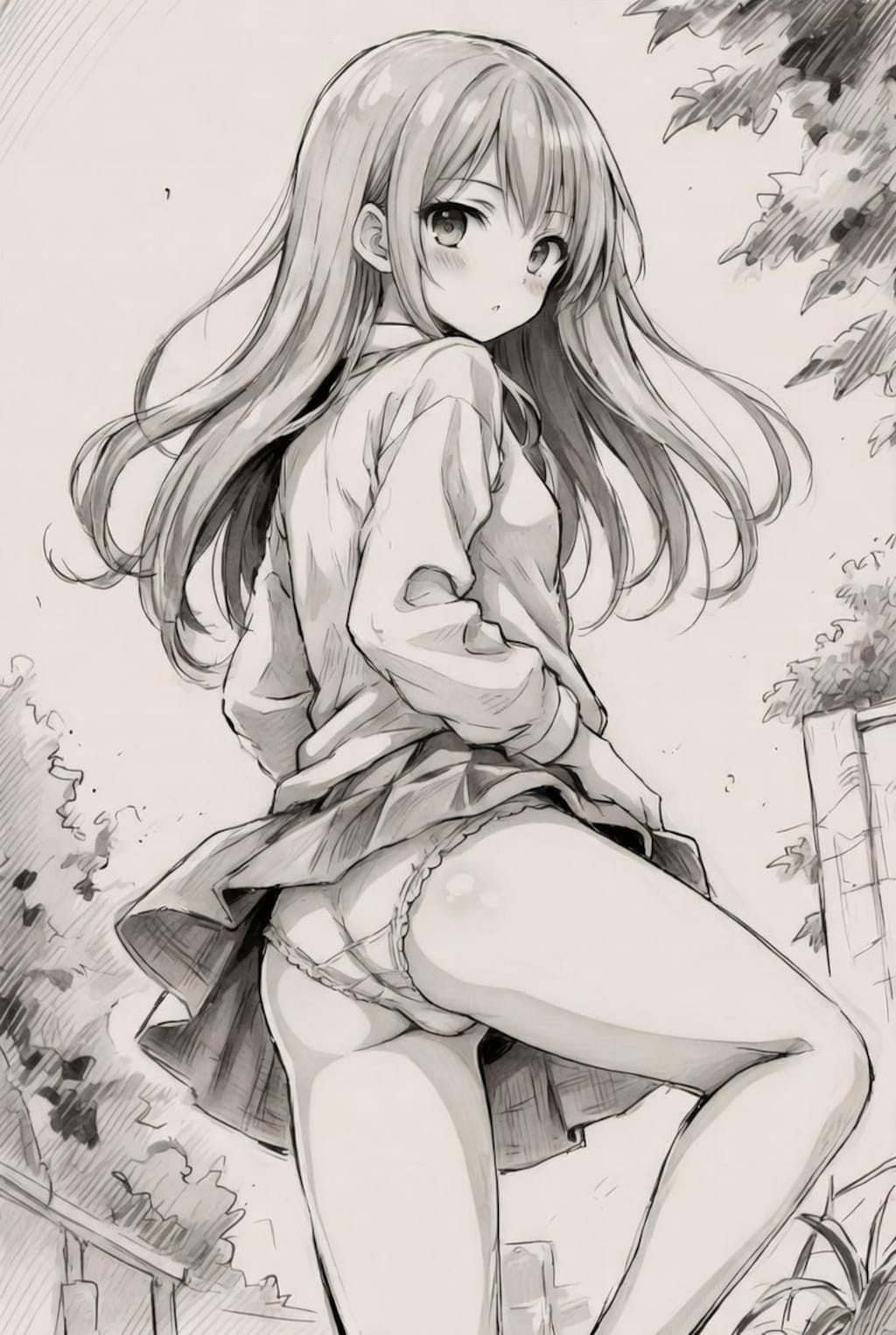 見えちゃった