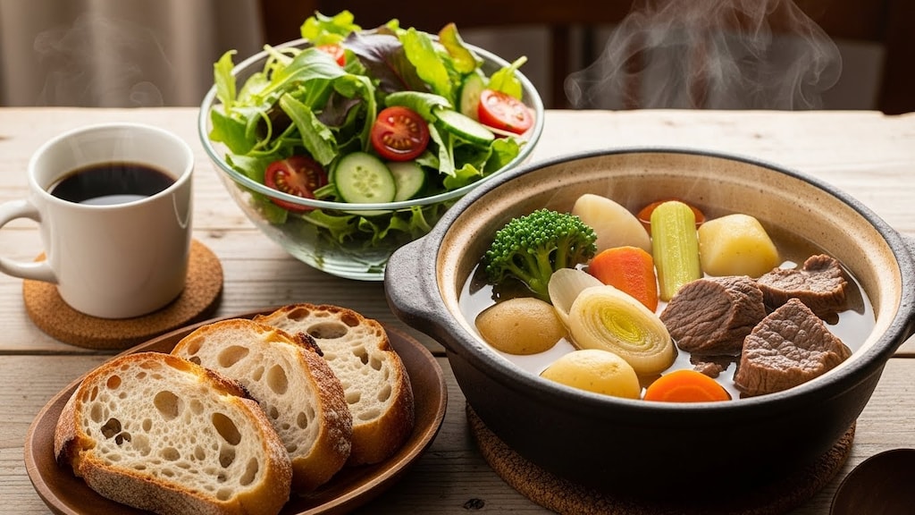 摩訶不思議食堂のポトフセット