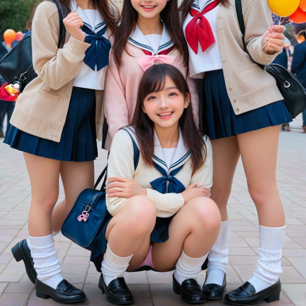 記念撮影でよくあるやつｗ