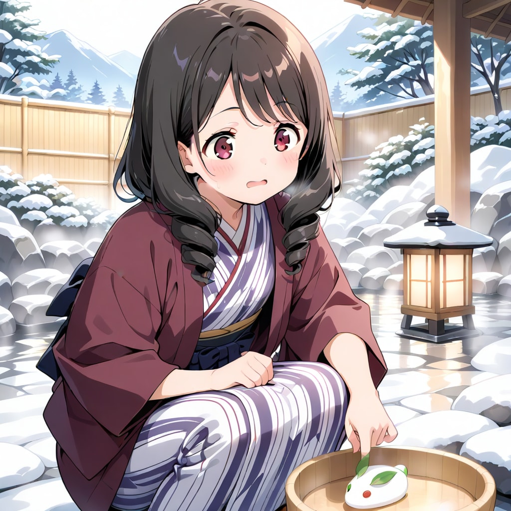 温泉旅館浴衣女子 | の人気AIイラスト・グラビア