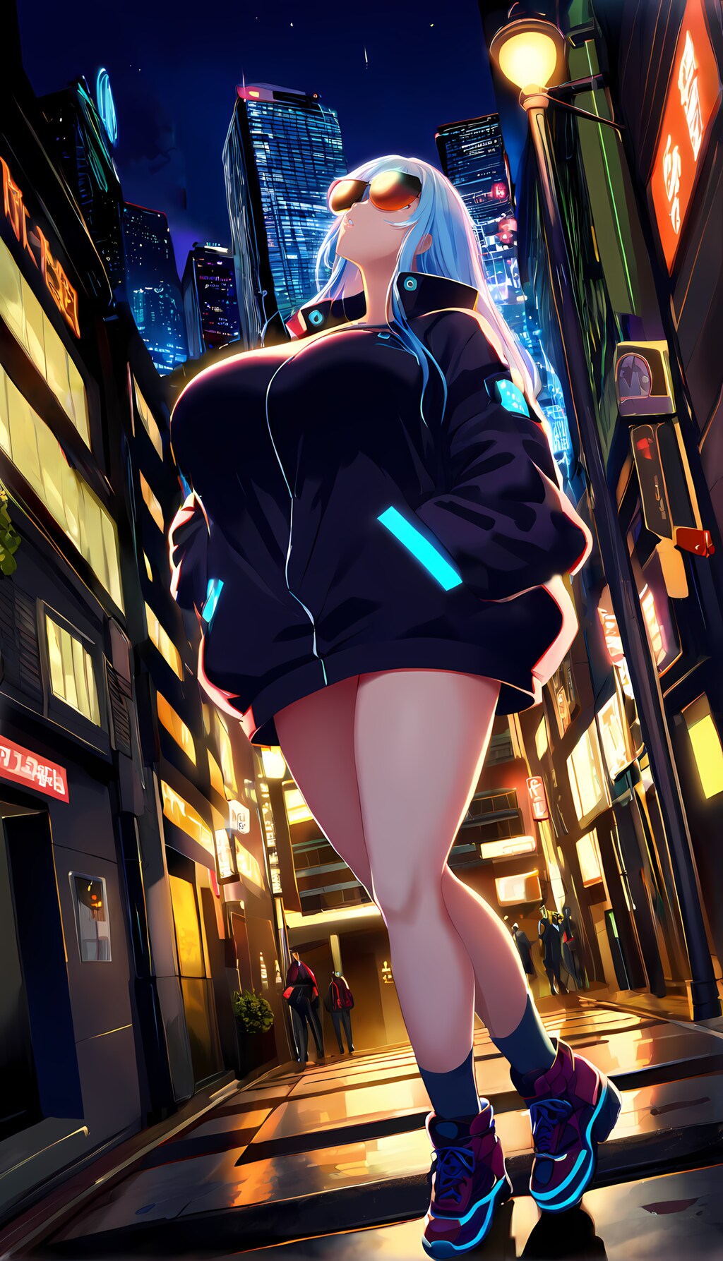 （昼より眩しい…）