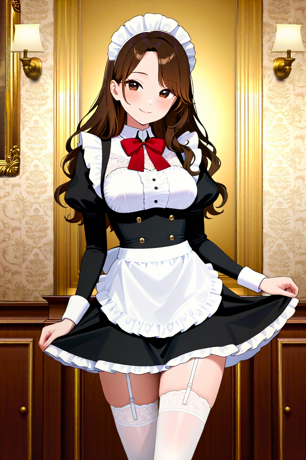 メイドの酸川友里奈ちゃん
