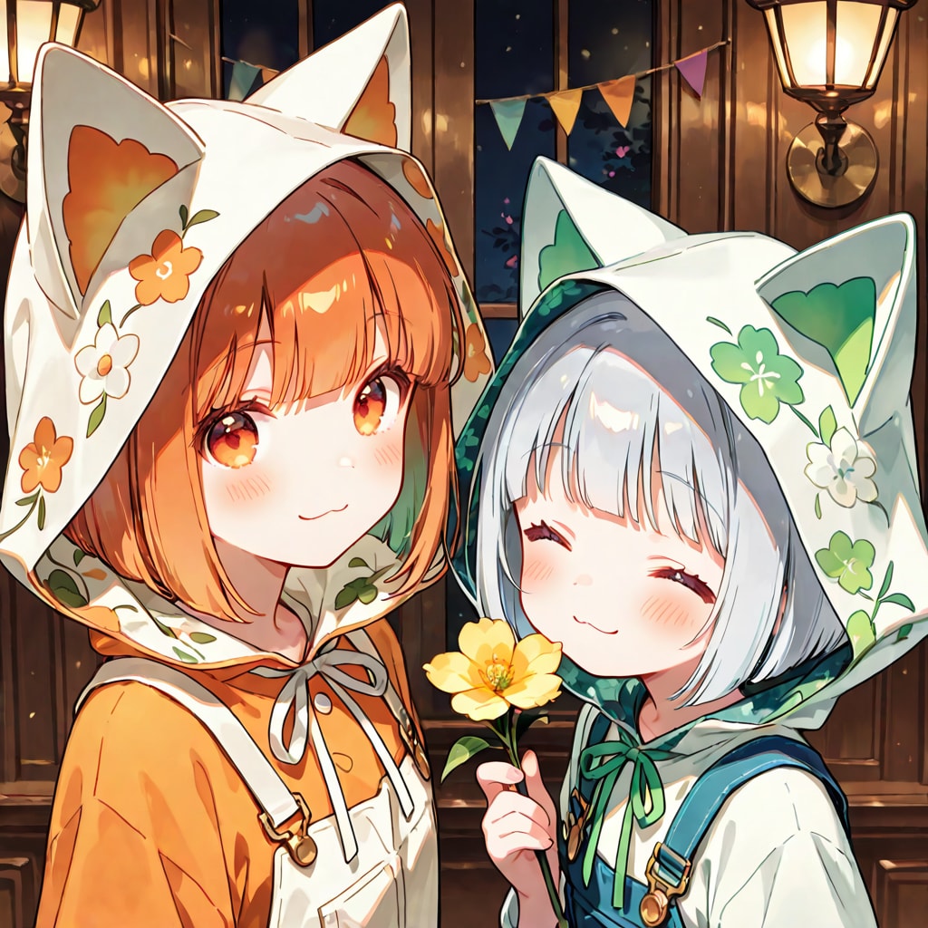 クランとフロルの没イラスト