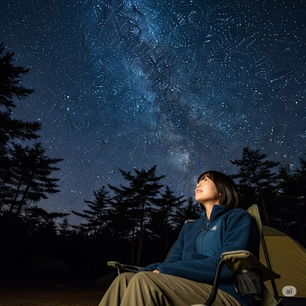 理想の七夕の夜空ってこんな感じかな？