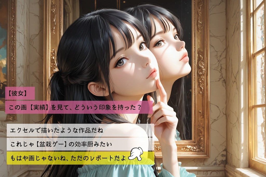 Chi-Chi-Pui Art Museum（ちちぷい美術館へやってきた。展示作品「実績」を見た彼女が…【デート篇】）