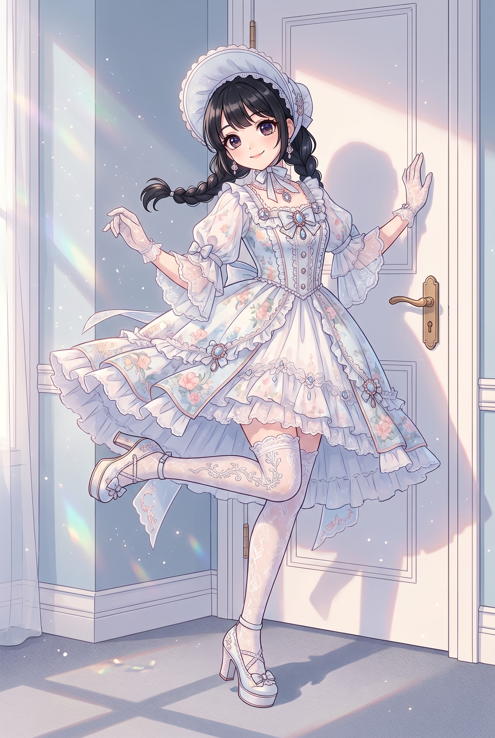 蒼雪綺羅の舞姫 | の人気AIイラスト・グラビア