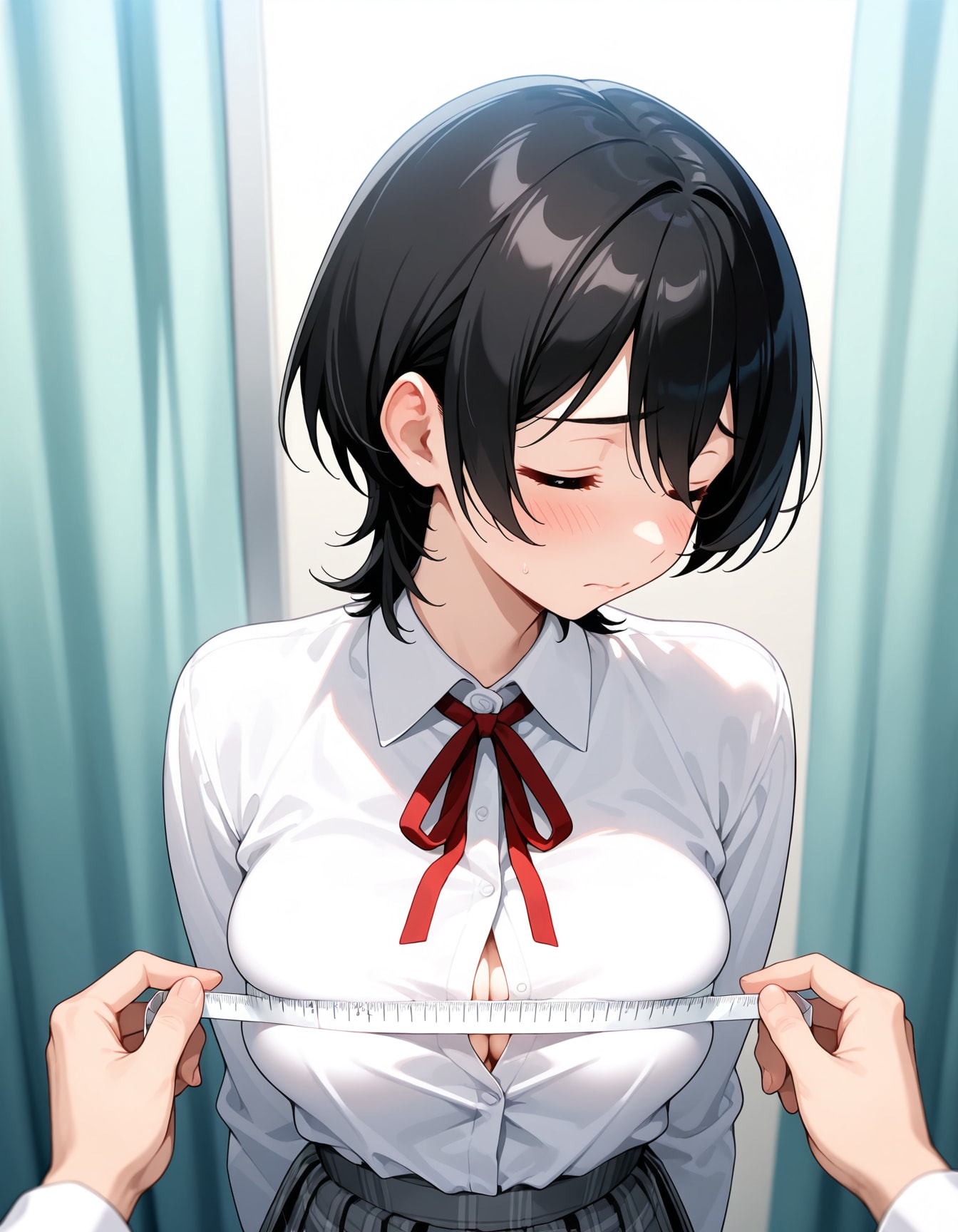 胸囲測定