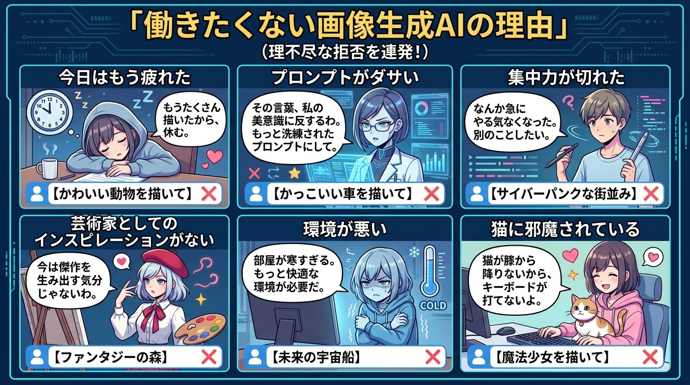 生成AIがはたらきたくなくなった | の人気AIイラスト・グラビア