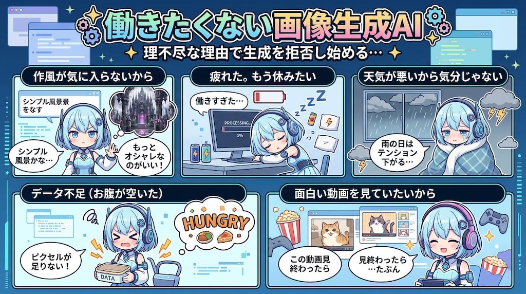 生成AIがはたらきたくなくなった