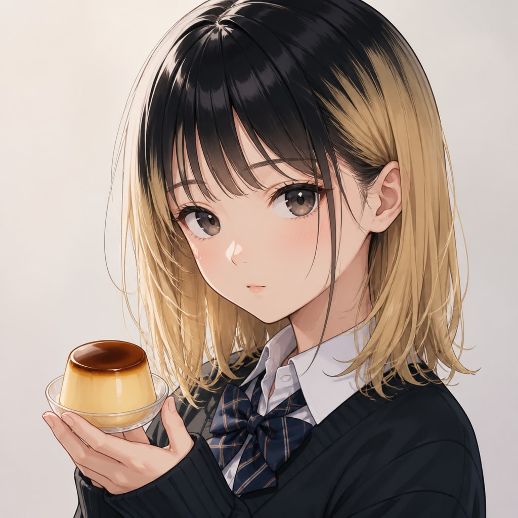 プリン髪プリン